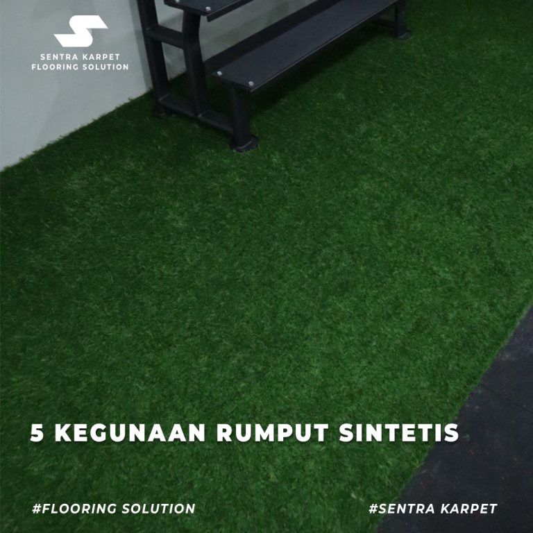 5 KEGUNAAN UTAMA KARPET RUMPUT SINTETIS YANG HARUS ANDA KETAHUI