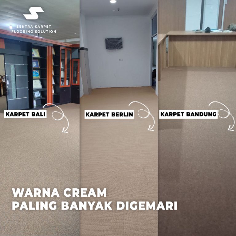WARNA KARPET YANG PALING SERING DIPILIH