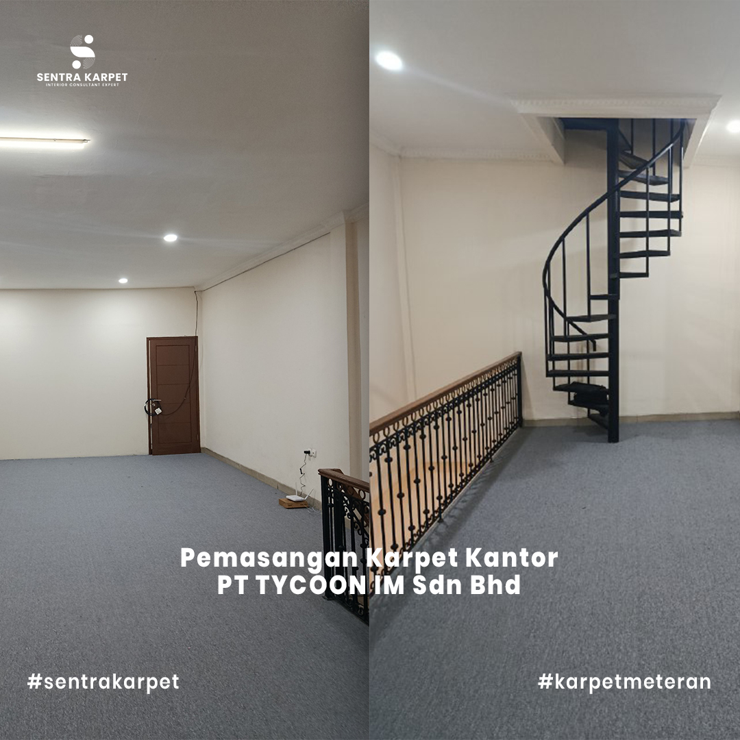 Pemasangan Karpet Meteran PT TYCOON IM Sdn Bhd